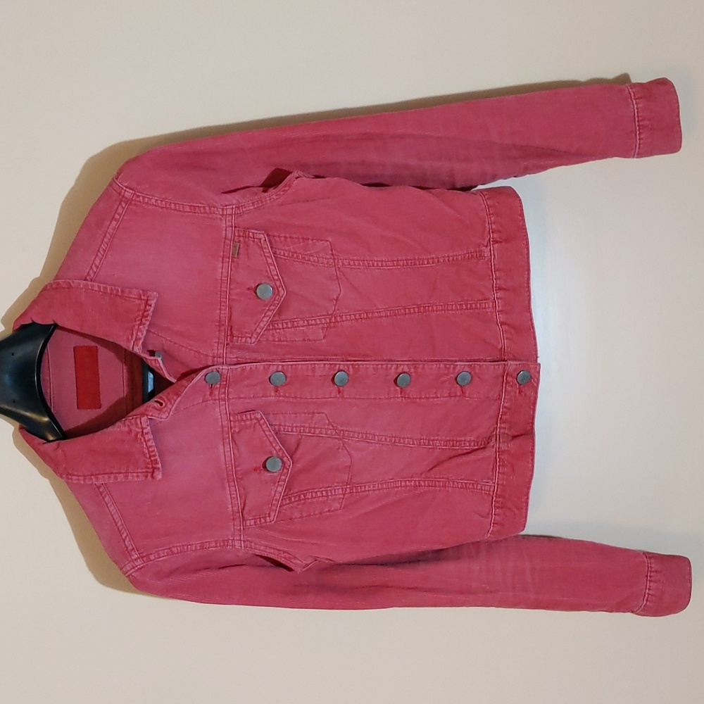 French Connection Pink Corduroy Jacket Valentines Day! - Picture 2 of 16
